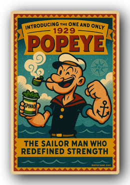 Popeye 1929 Art Trading Card POP-98