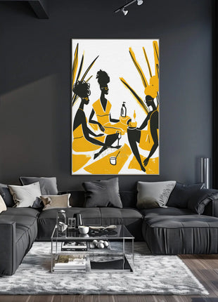Relaxed Picnic Vibes Minimalist Artistic Poster