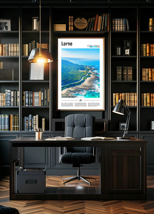 Lorne Coastal Escape: Great Ocean Road Travel Poster