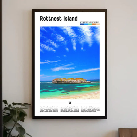 Rottnest Island Travel Poster