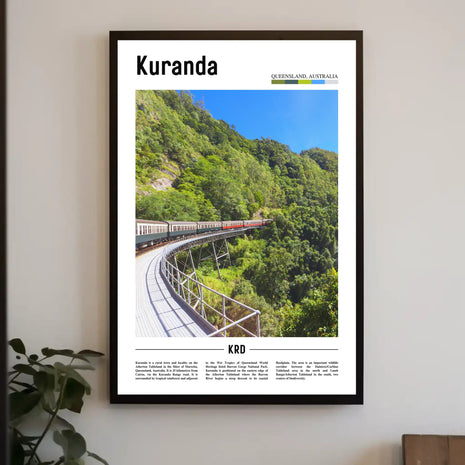 Kuranda Scenic Adventure Travel Poster