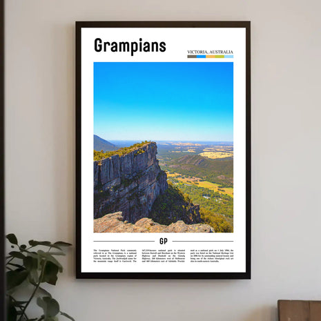 Grampians National Park Adventure Scenic Travel Poster