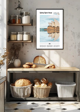 Sydney Opera House Iconic Cultural Landmark Poster
