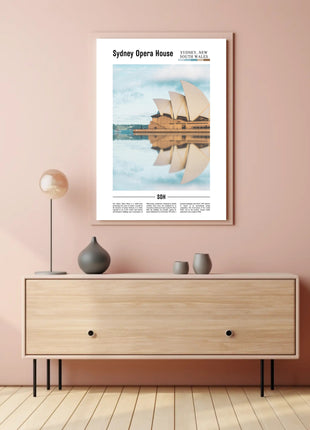 Sydney Opera House Iconic Cultural Landmark Poster