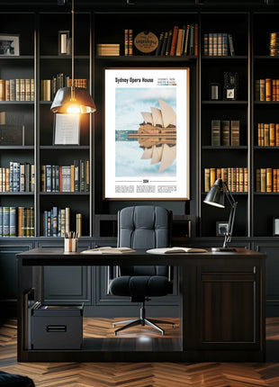 Sydney Opera House Iconic Cultural Landmark Poster