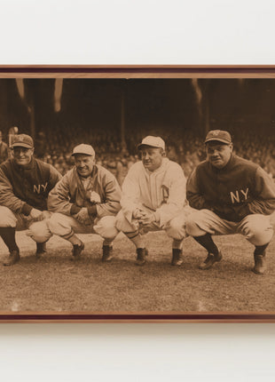 Classic New York Baseball Team Vintage Sports Poster