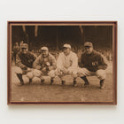 Classic New York Baseball Team Vintage Sports Poster