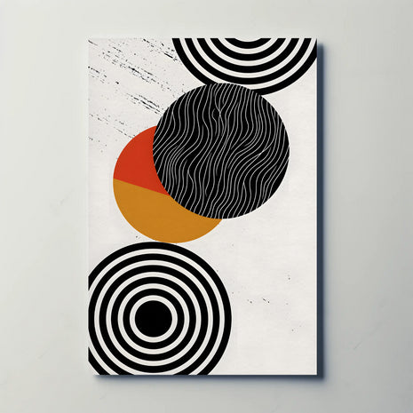 Modern Geometric Harmony Abstract, Artistic, or Pop Culture Poster