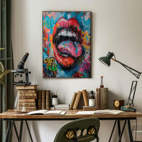Urban Expression Pop Art-Inspired Street Culture Poster PosterGoat