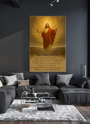 Divine Serenity Lord's Prayer Cultural or Heritage Poster
