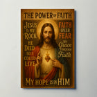 Jesus Sacred Heart Faith Inspirational Heritage Poster