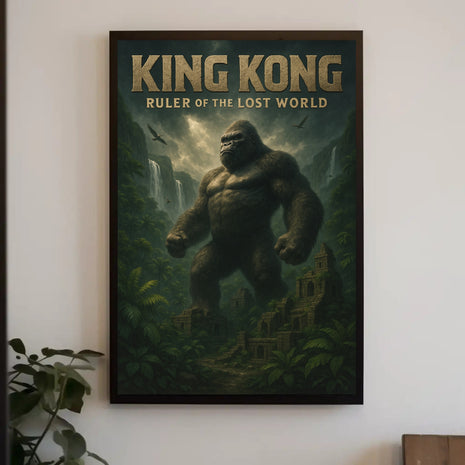 King Kong Ruler of the Lost World Animal Poster