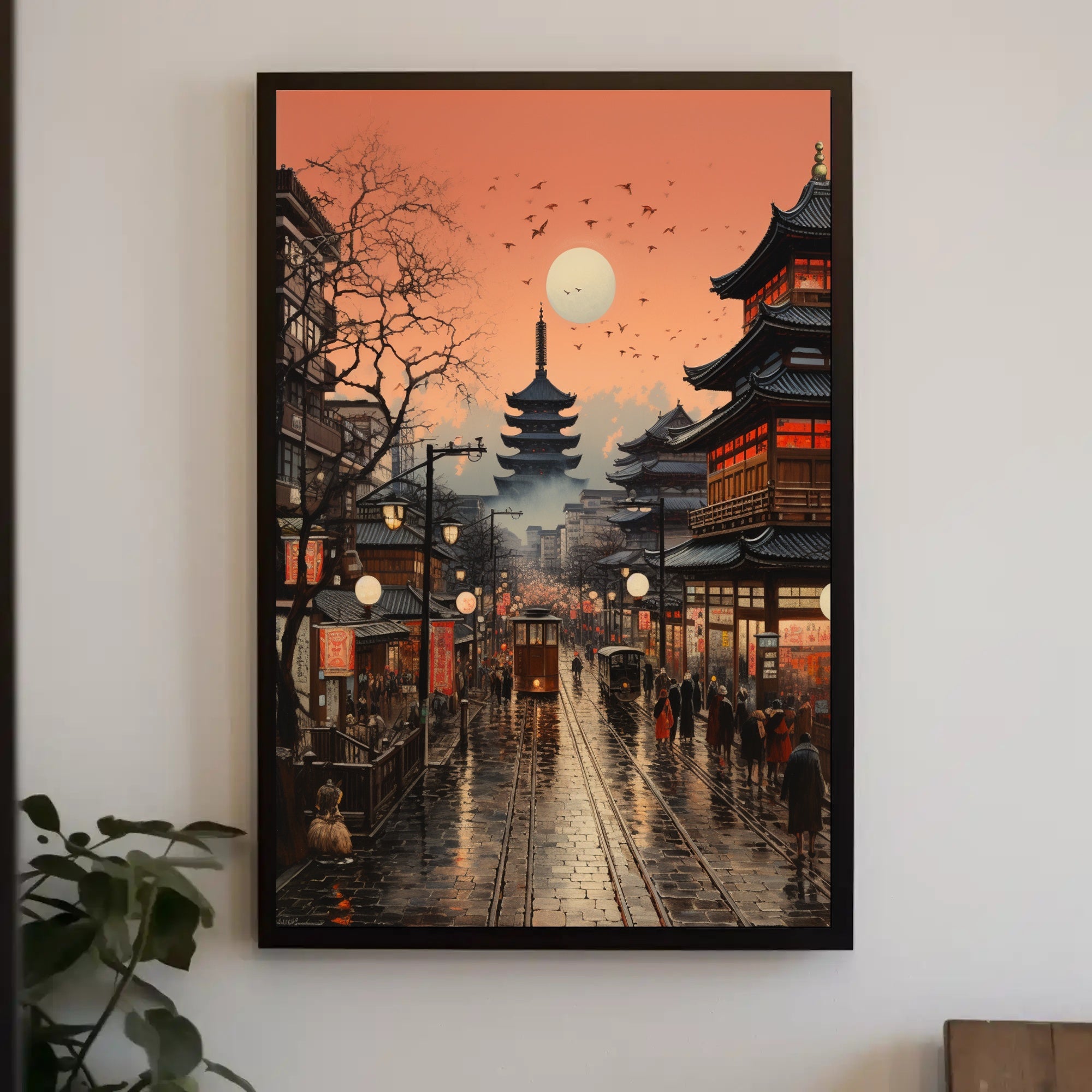 Traditional Japanese Serenity: Cultural Heritage Poster